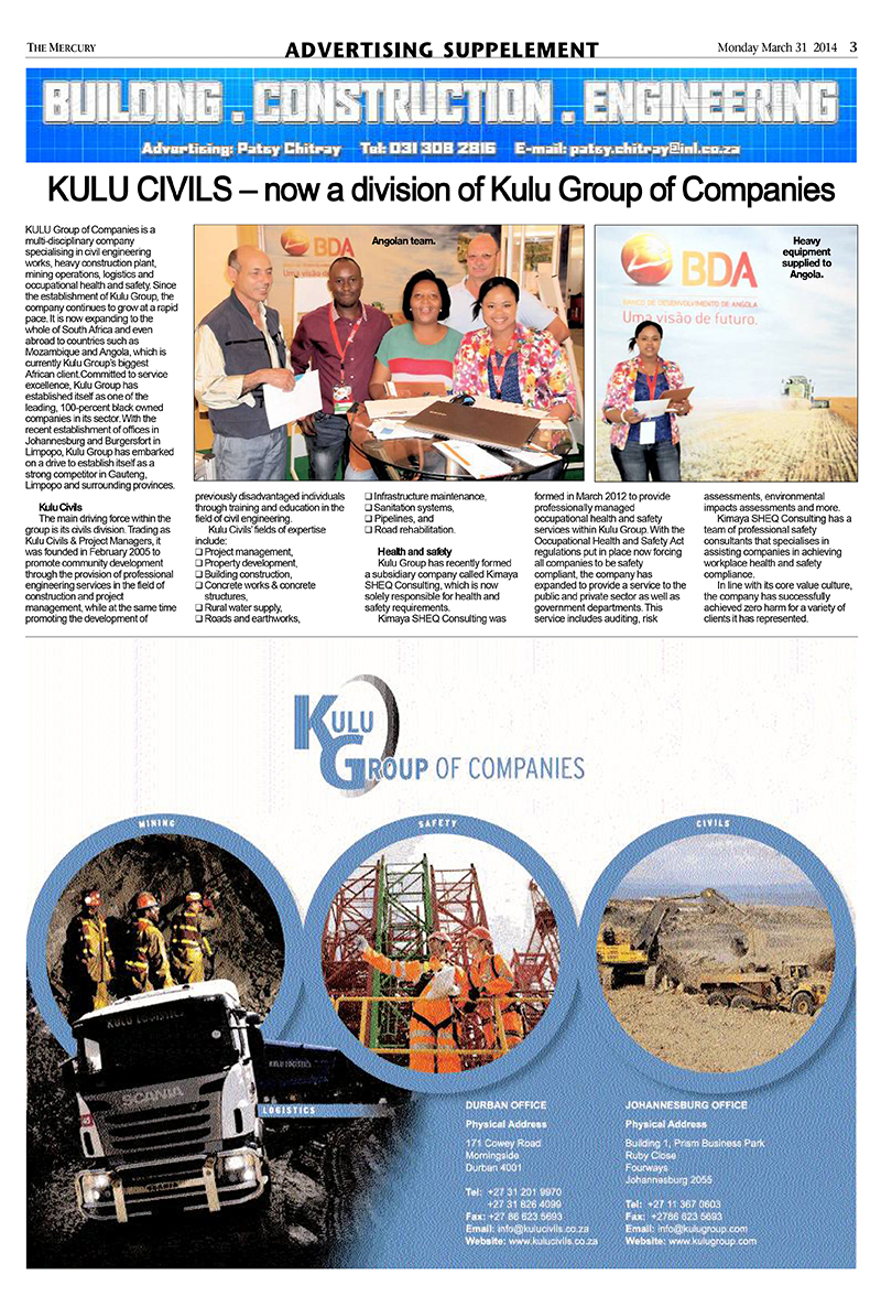Kulu Civils on Mecury